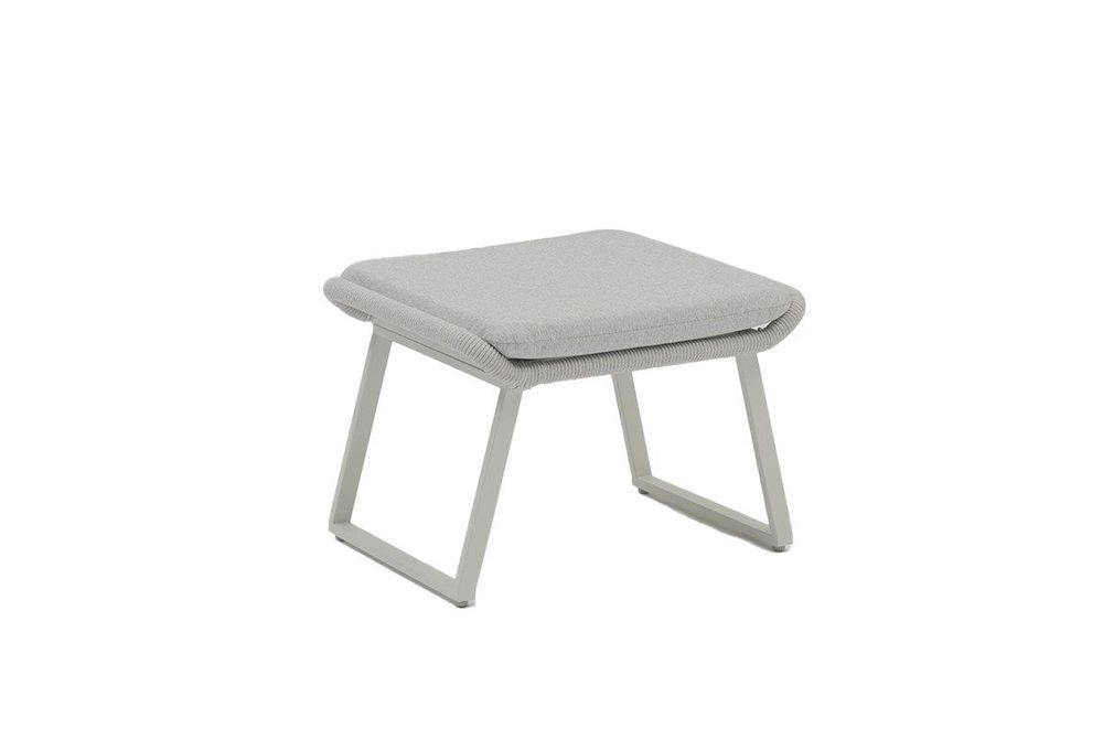 Fauteuils de jardin - Ensemble fauteuil inclinable DIVA avec pouf / repose-pieds - COUTURE JARDIN