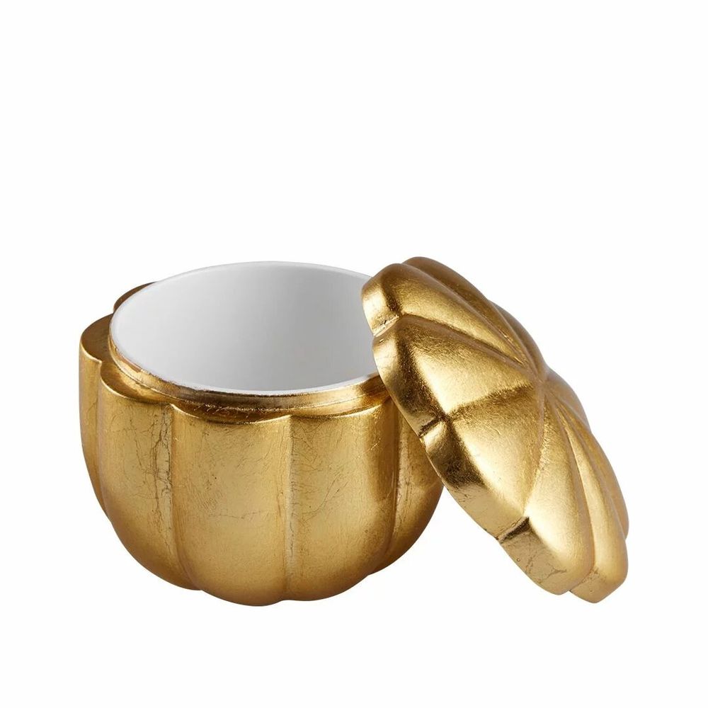 Coffrets et boîtes - Boîte en bois laqué et feuille d'argent ETAMINE - CFOC