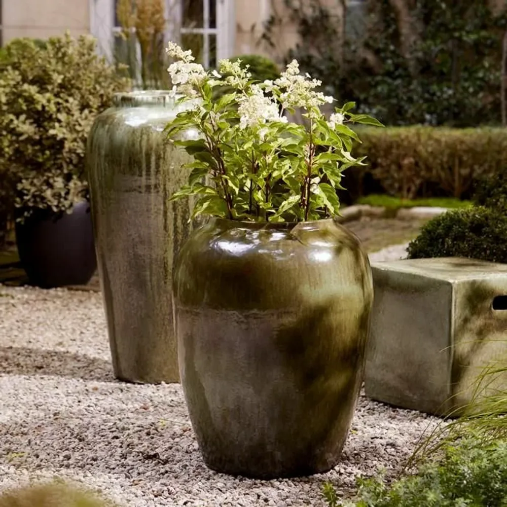Outdoor decorative accessories - YIXING ceramic jar - CFOC