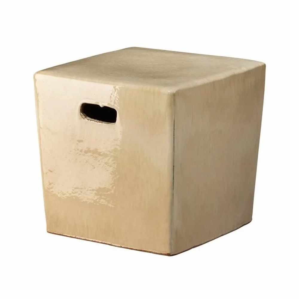 Lawn chairs - YIXING ceramic cubic stool - CFOC