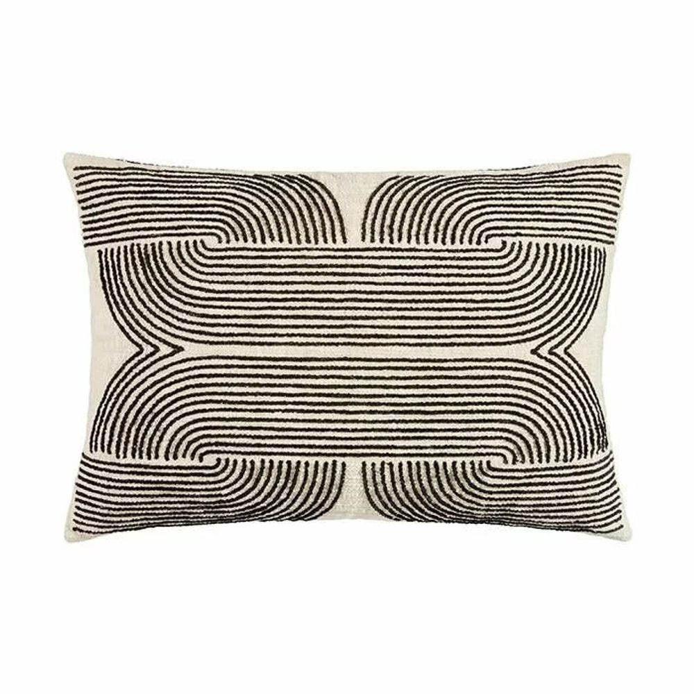 Cushions - DORI embroidered cotton cushion - CFOC