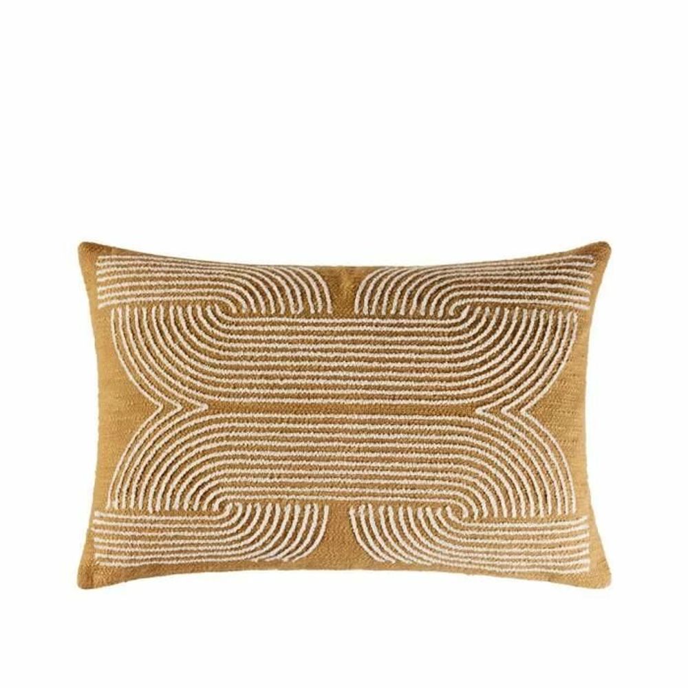Cushions - DORI embroidered cotton cushion - CFOC