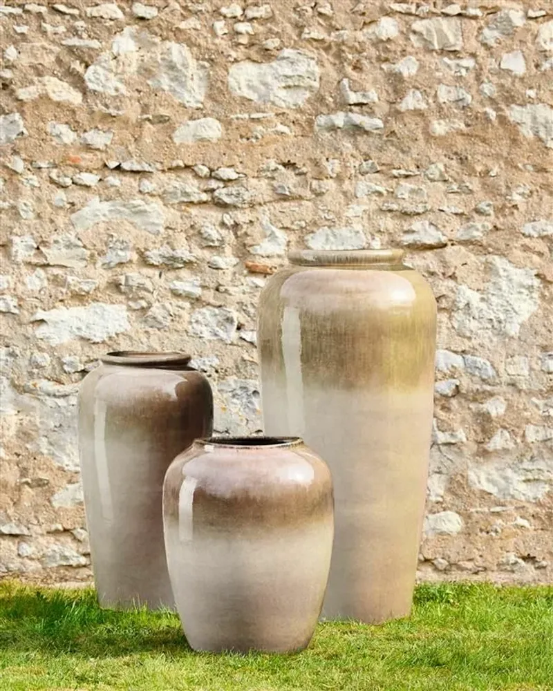 Outdoor decorative accessories - YIXING ceramic jar - CFOC