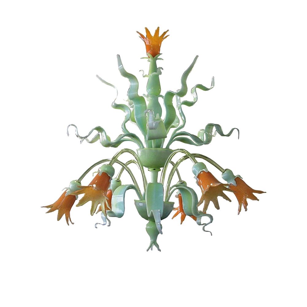 Plafonniers - Murano Glass Chandelier Cleo – Modern Style - BOTTEGA VENEZIANA