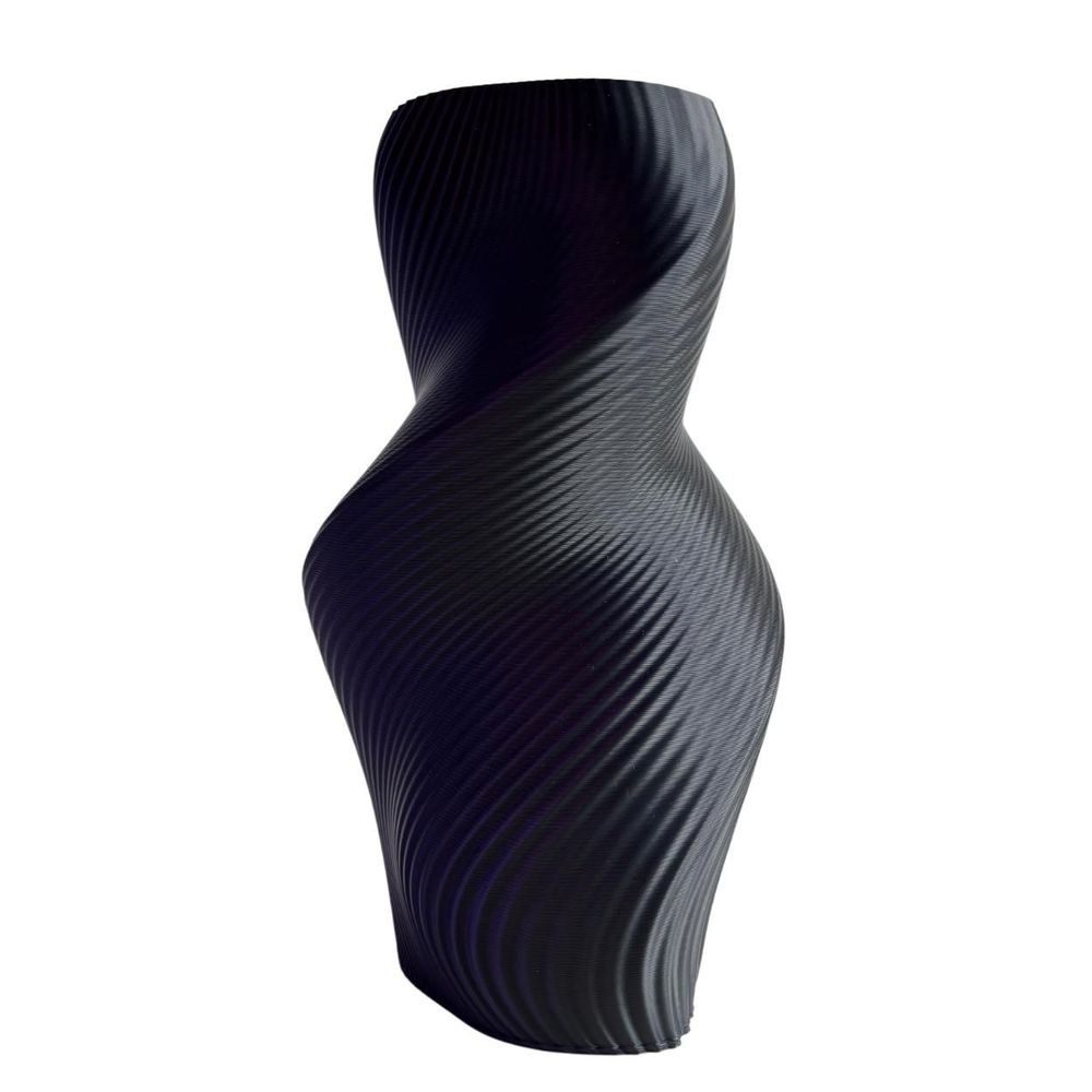 Aménagements pour bureau - VASE « SILUET » | MULTICOLORE | BLEU, VIOLET, NOIR - AURA 3D