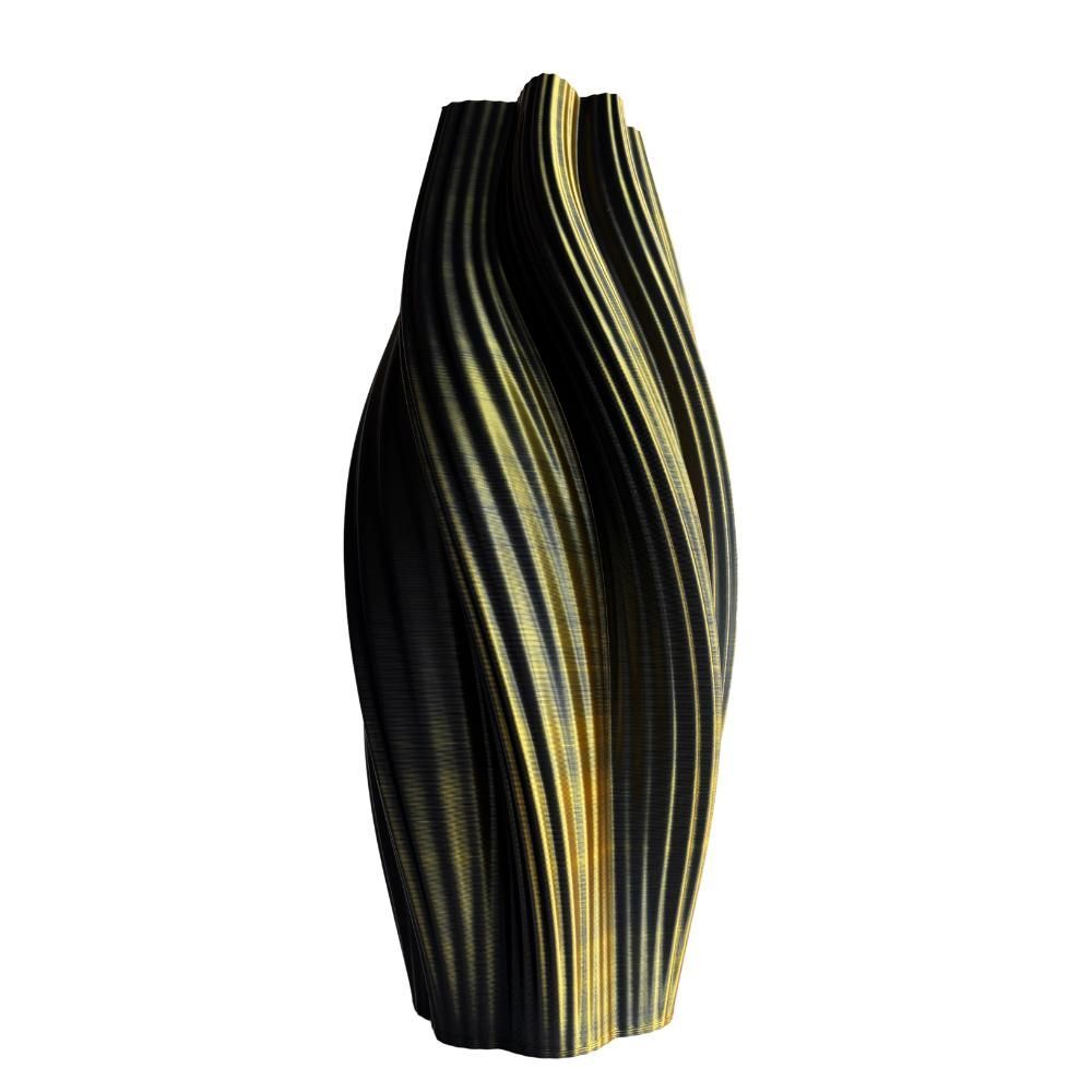 Office design and planning - Vase "Hot Ice Cream SLIM" | MULTI-COLOR | BLACK, GOLD, RED - AUURA