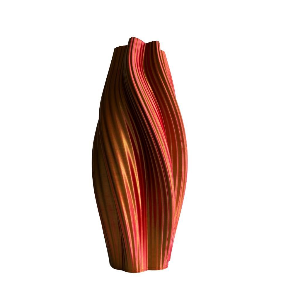 Office design and planning - Vase "Hot Ice Cream SLIM" | MULTI-COLOR | BLACK, GOLD, RED - AUURA