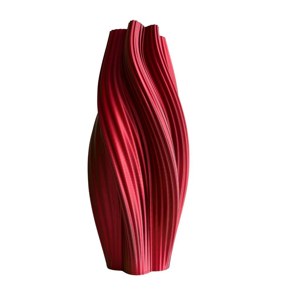 Office design and planning - Vase "Hot Ice Cream SLIM" | MULTI-COLOR | BLACK, GOLD, RED - AUURA