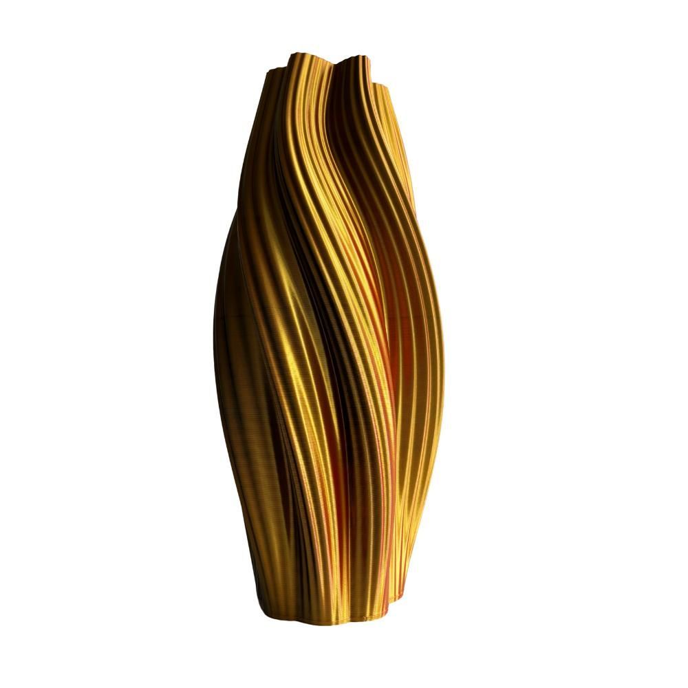 Office design and planning - Vase "Hot Ice Cream SLIM" | MULTI-COLOR | BLACK, GOLD, RED - AUURA