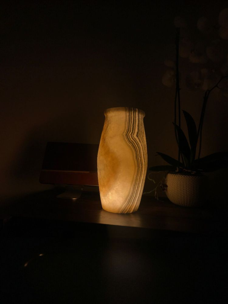 Floor lamps - Towa Table Lamp - Alabaster Stone – Handcrafted Elegant ecological - MAISON ZOE