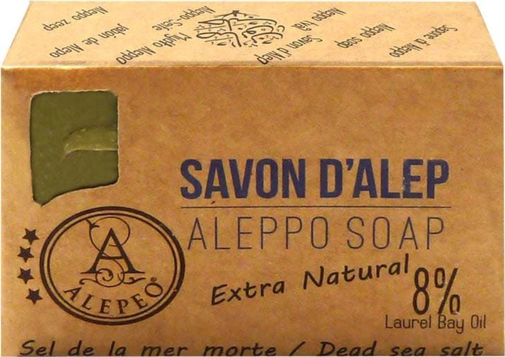 Soaps - Alepeo aleppo dead sea salt soap 8% 100g - ARABESK