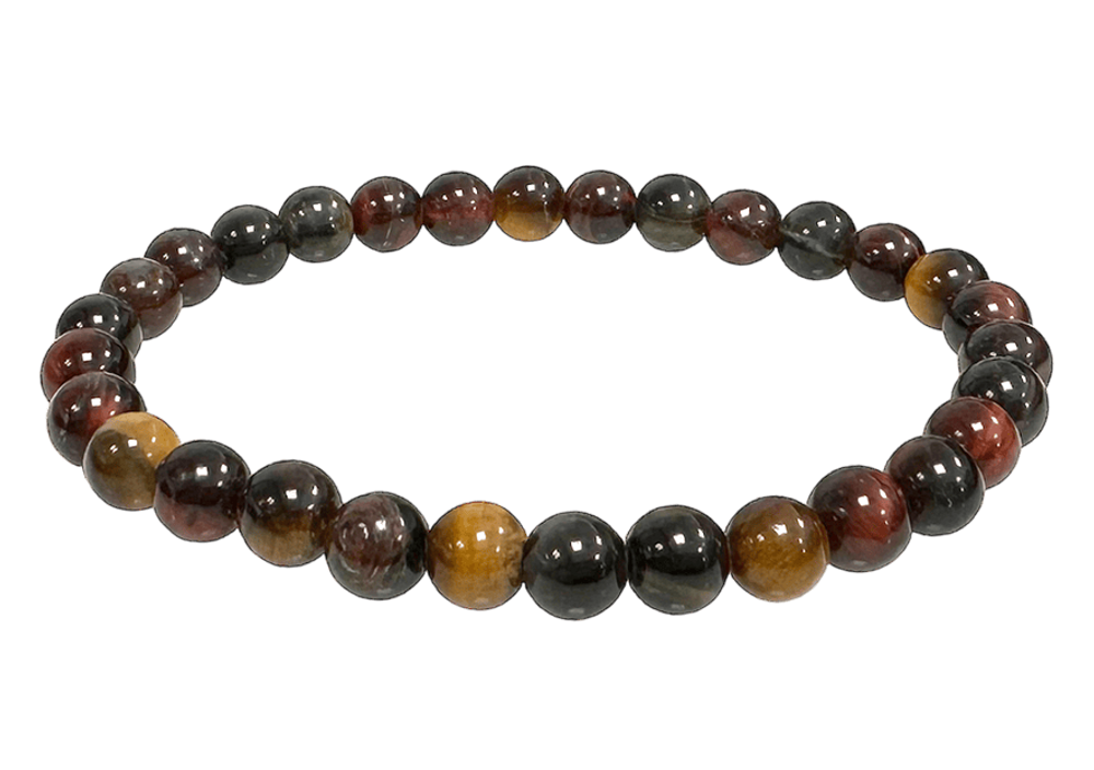 Bracelets - Multicolor Tiger Eye Bracelet A beads 6mm - ARABESK