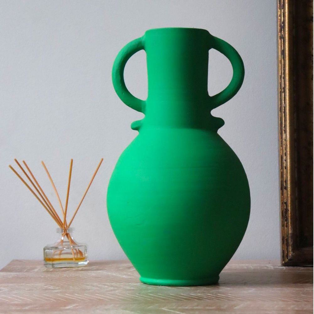 Vases - Vase Zilil - Vert mat - MAISON MARMOL