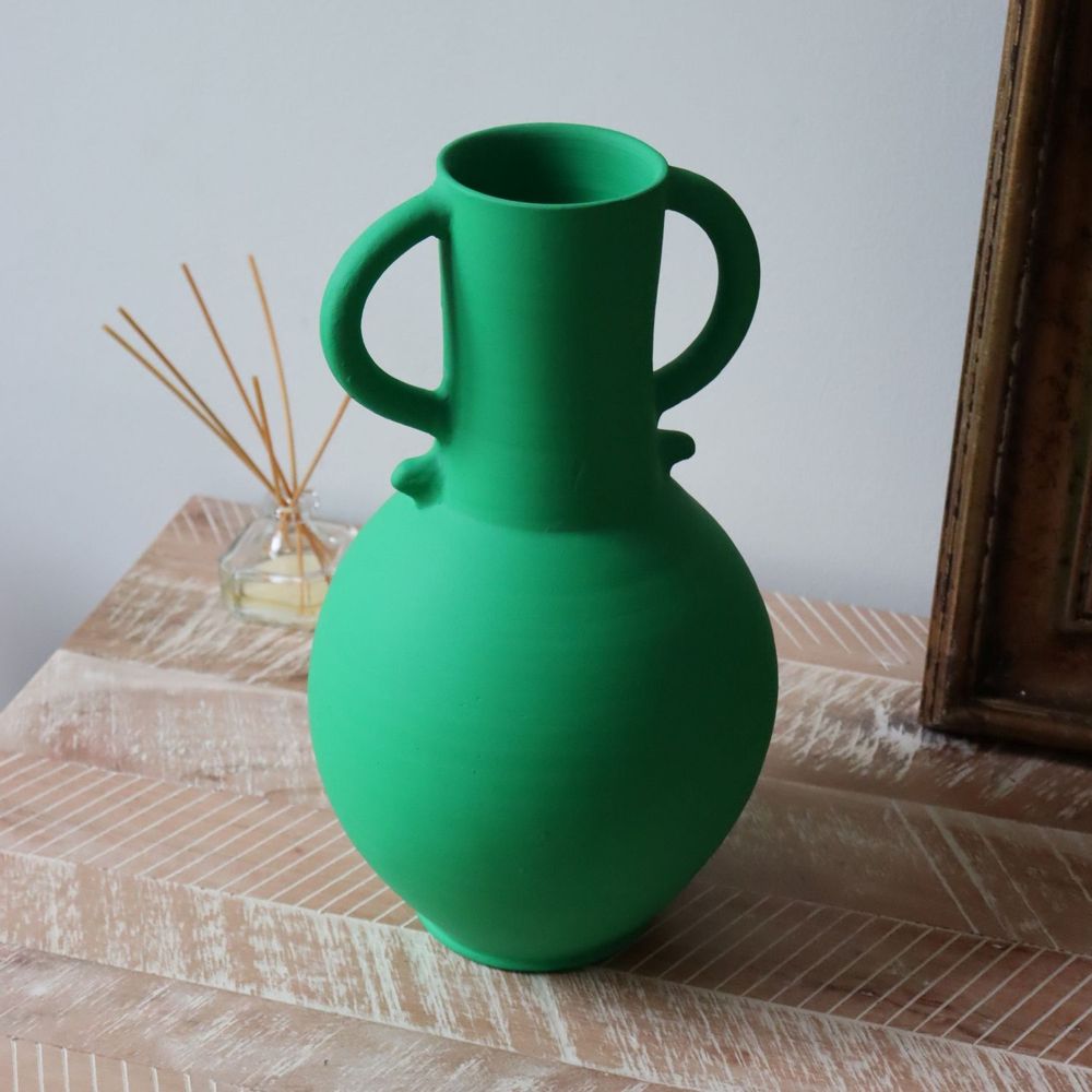 Vases - Vase Zilil - Vert mat - MAISON MARMOL