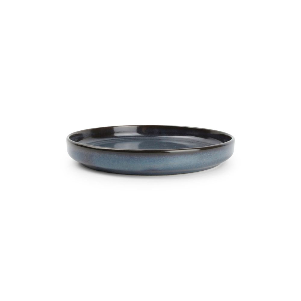 Everyday plates - Plate 17cm dark blue Pila - BONBISTRO