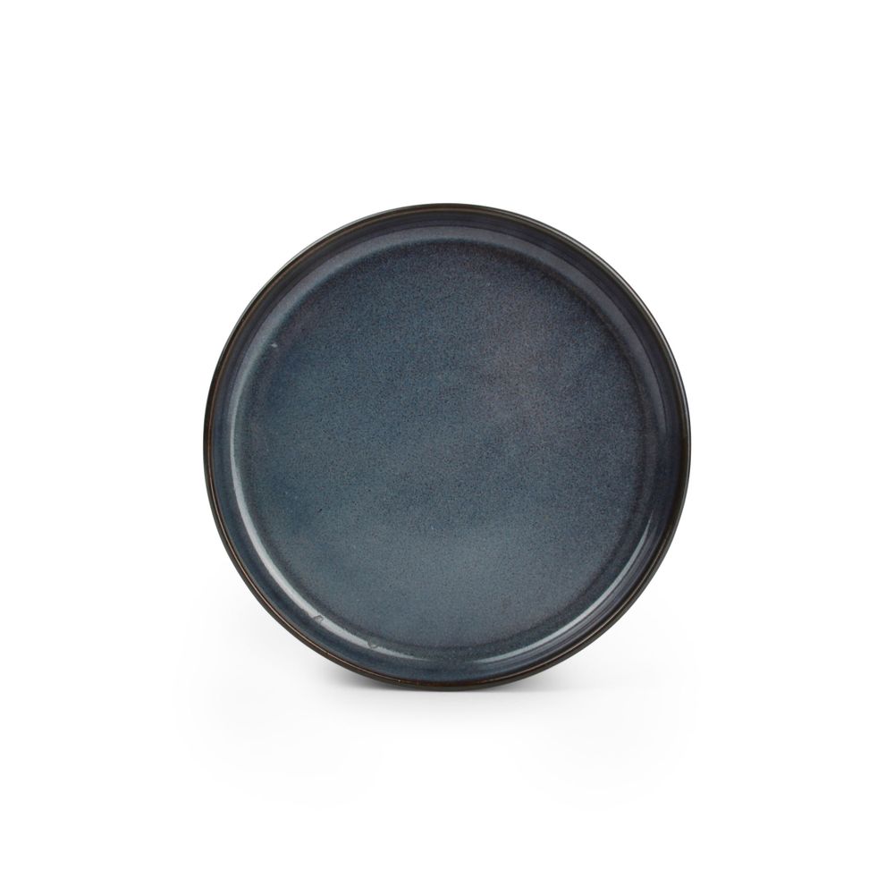 Everyday plates - Plate 17cm dark blue Pila - BONBISTRO