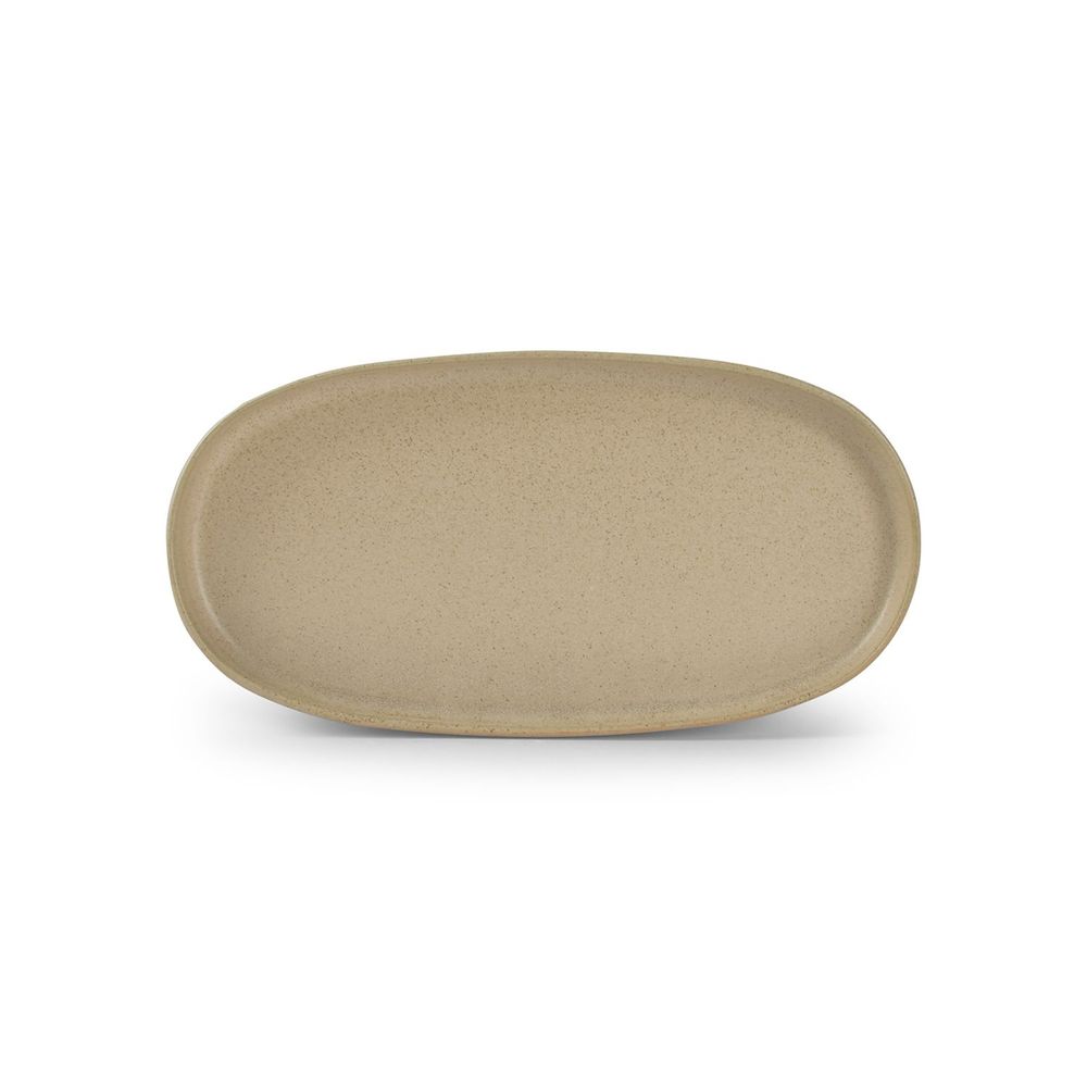 Assiettes au quotidien - Assiette plate 30x15xH2cm beige Pila - BONBISTRO