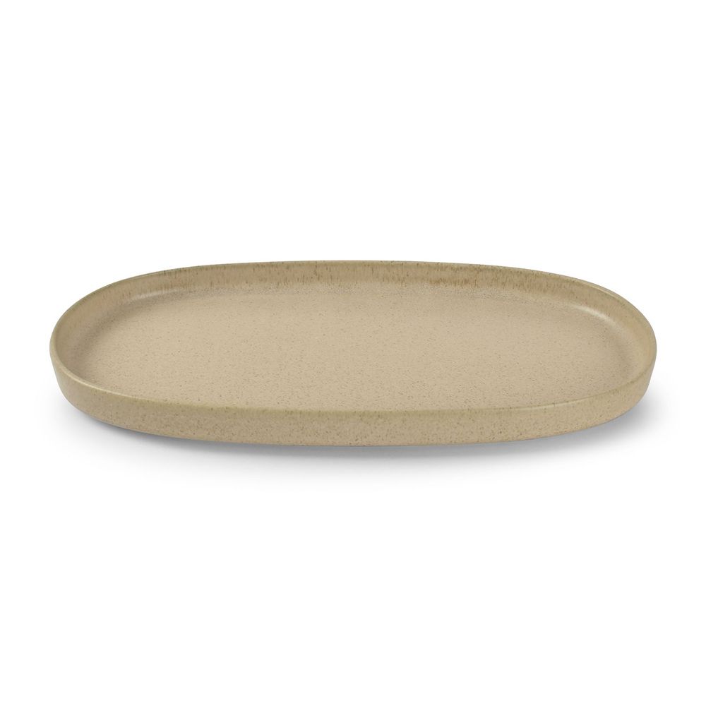 Assiettes au quotidien - Assiette plate 30x15xH2cm beige Pila - BONBISTRO