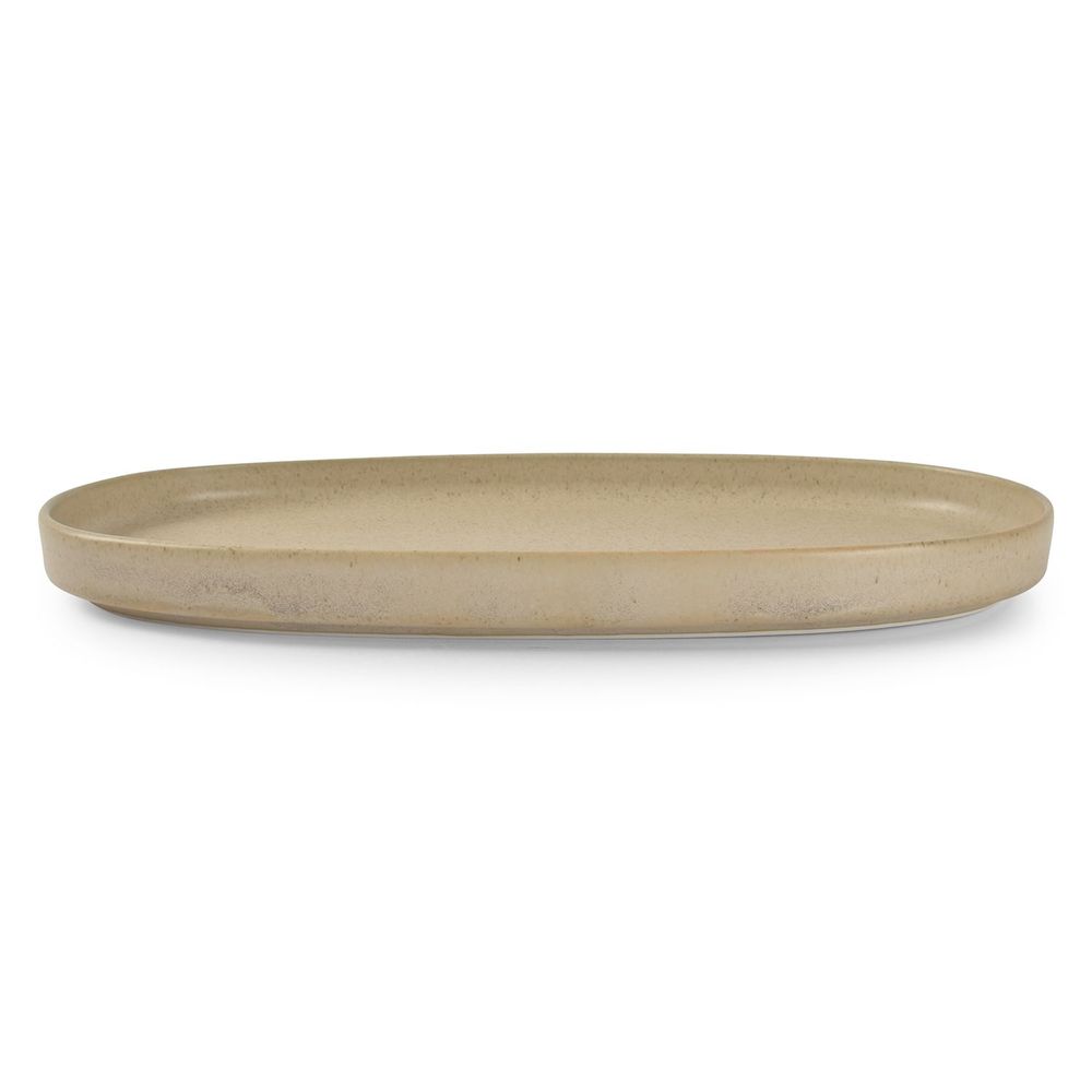 Assiettes au quotidien - Assiette plate 30x15xH2cm beige Pila - BONBISTRO