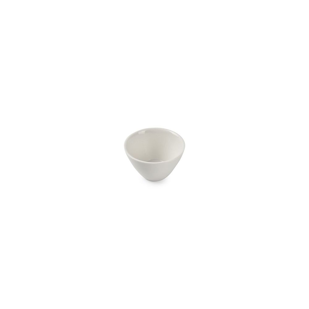 Platter and bowls - Bowl 10xH7cm conical white Cirro - BONBISTRO