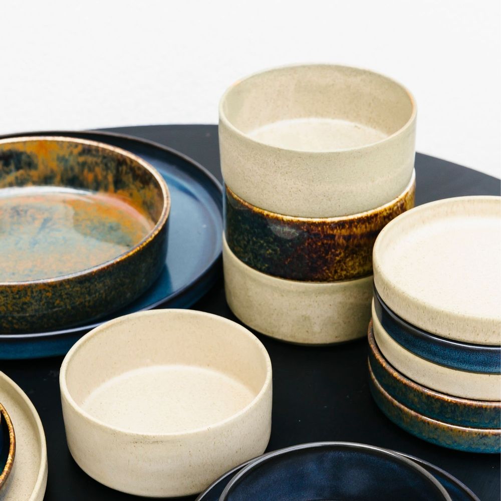 Plats et saladiers - Bol 12xH5cm beige Pila - BONBISTRO