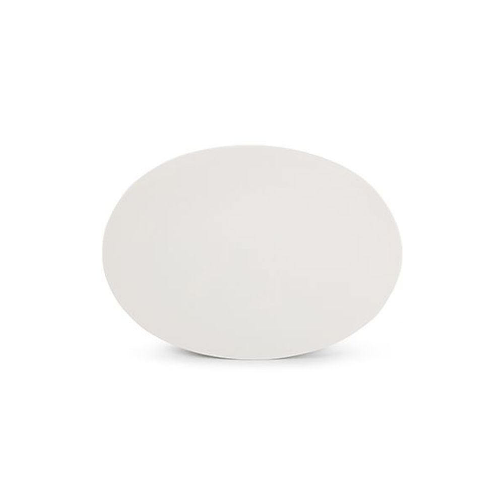 Everyday plates - Plate 36x25,5cm white Cirro - BONBISTRO