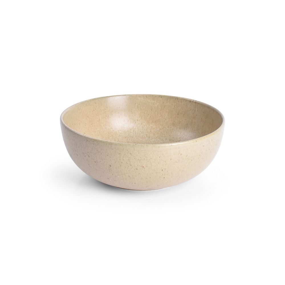 Platter and bowls - Bowl 16xH6cm beige Cirro - BONBISTRO