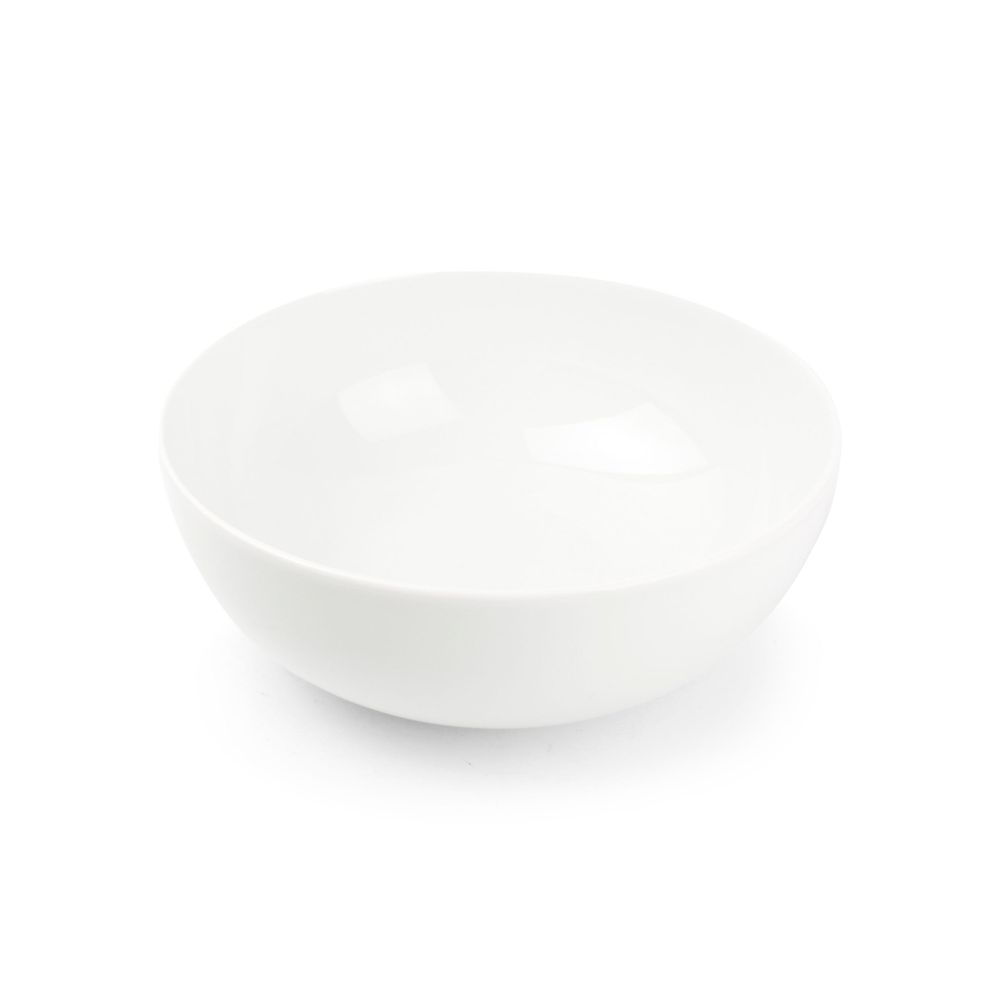 Platter and bowls - Bowl 23xH8,5cm white Cirro - BONBISTRO