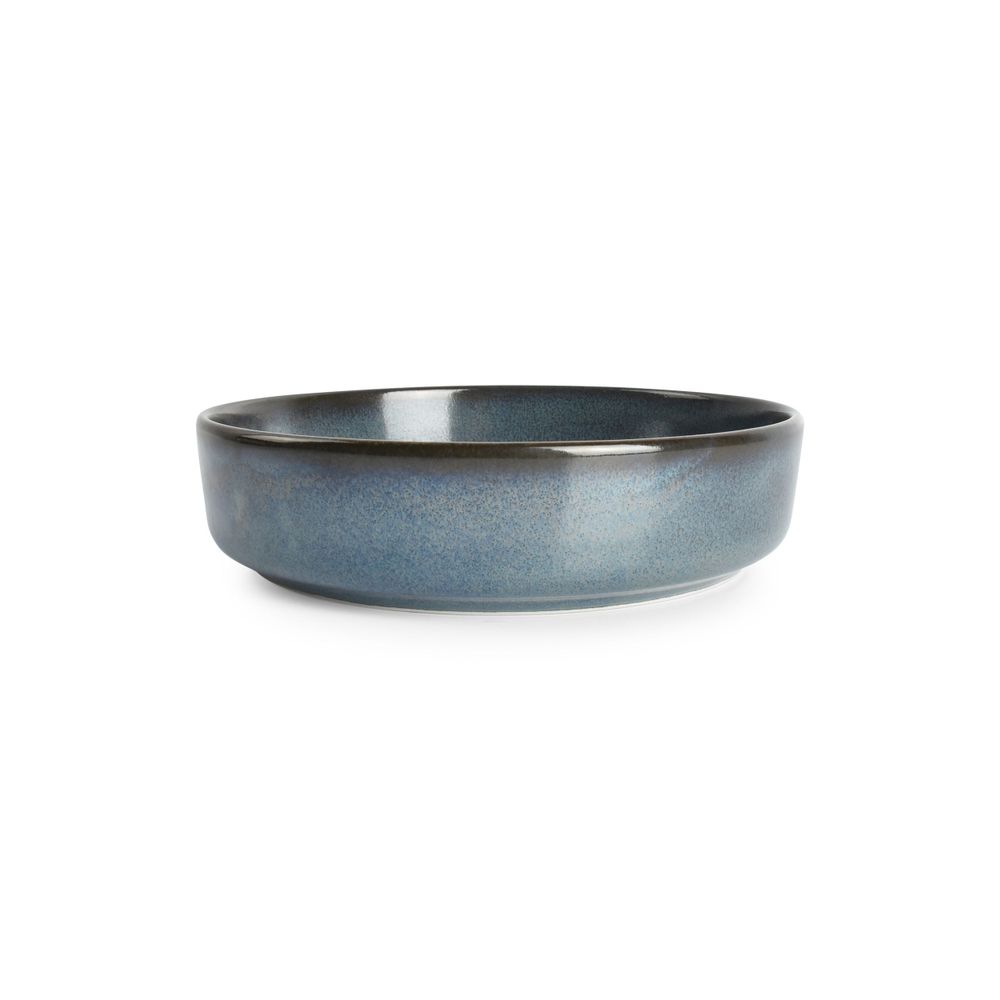Everyday plates - Deep plate 16xH4cm dark blue Pila - BONBISTRO