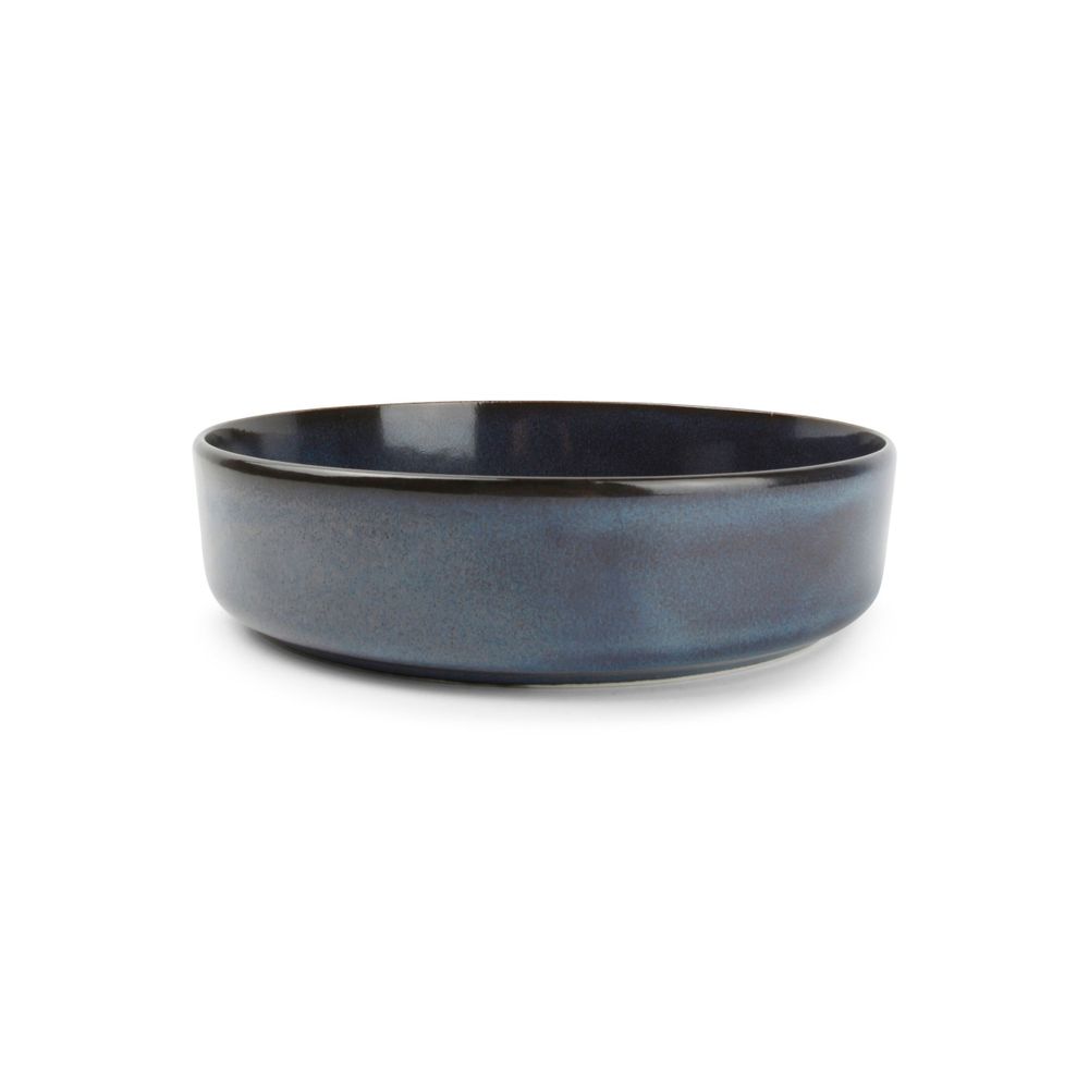 Everyday plates - Deep plate 19xH5cm dark blue Pila - BONBISTRO
