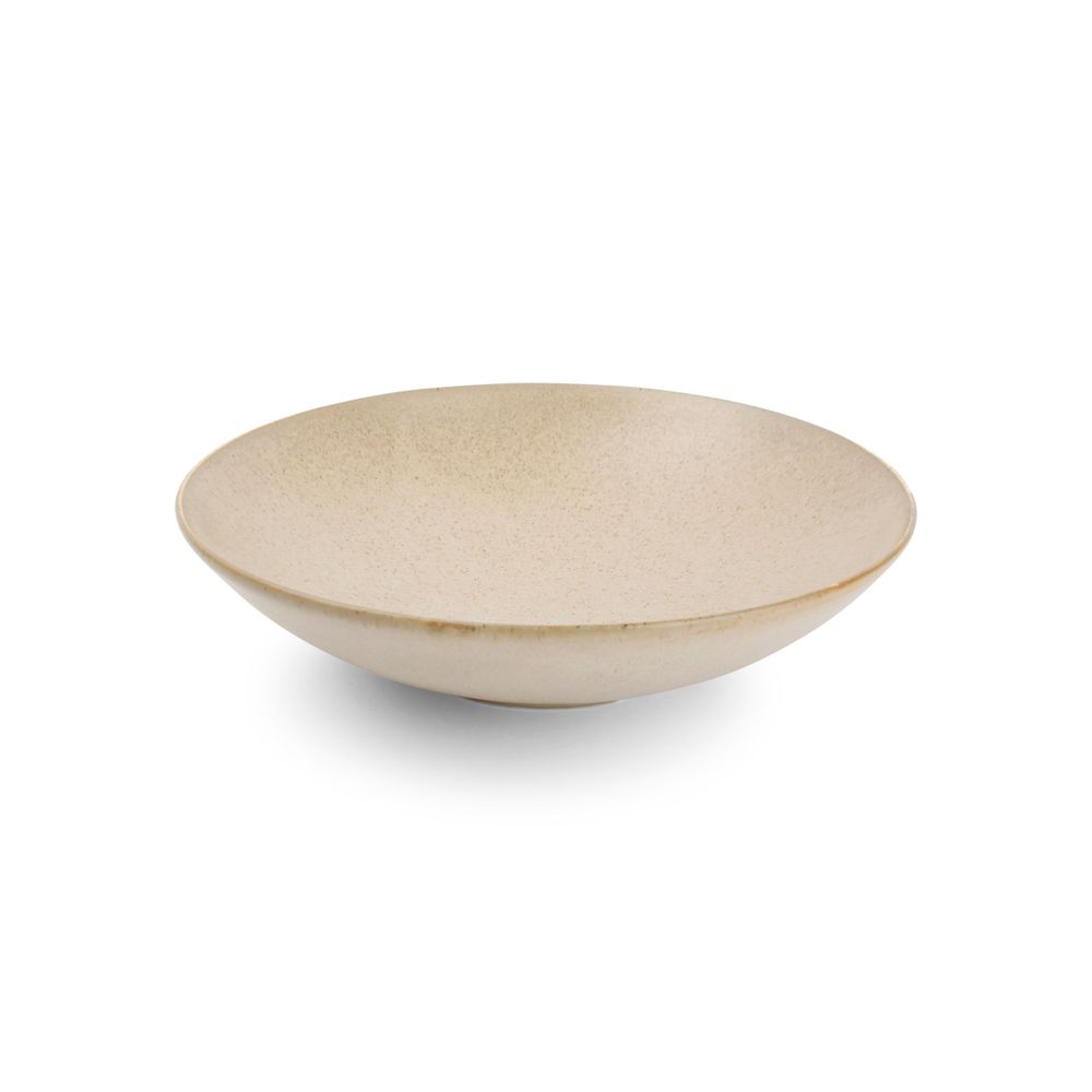 Assiettes au quotidien - Assiette creuse 21xH5cm beige Cirro - BONBISTRO
