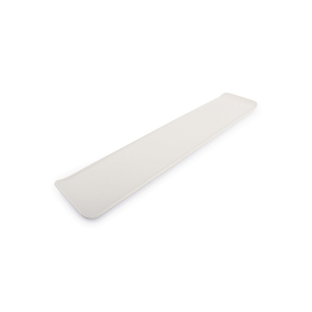 Plats et saladiers - Plat à servir 46,5x9,5cm blanc Cirro - BONBISTRO