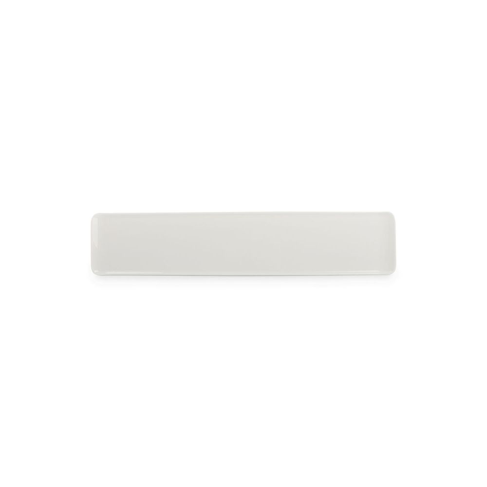 Plats et saladiers - Plat à servir 46,5x9,5cm blanc Cirro - BONBISTRO