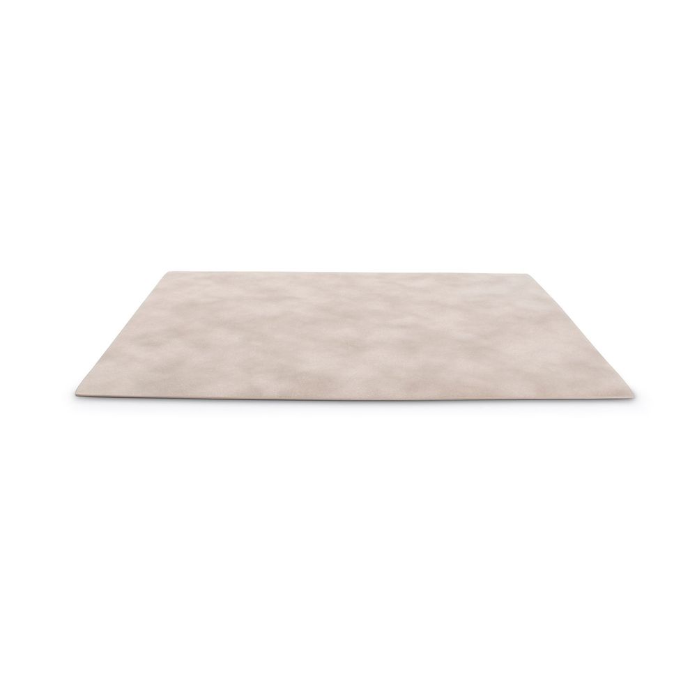 Sets de table - Set de table 43x30cm aspect cuir beige Layer - BONBISTRO