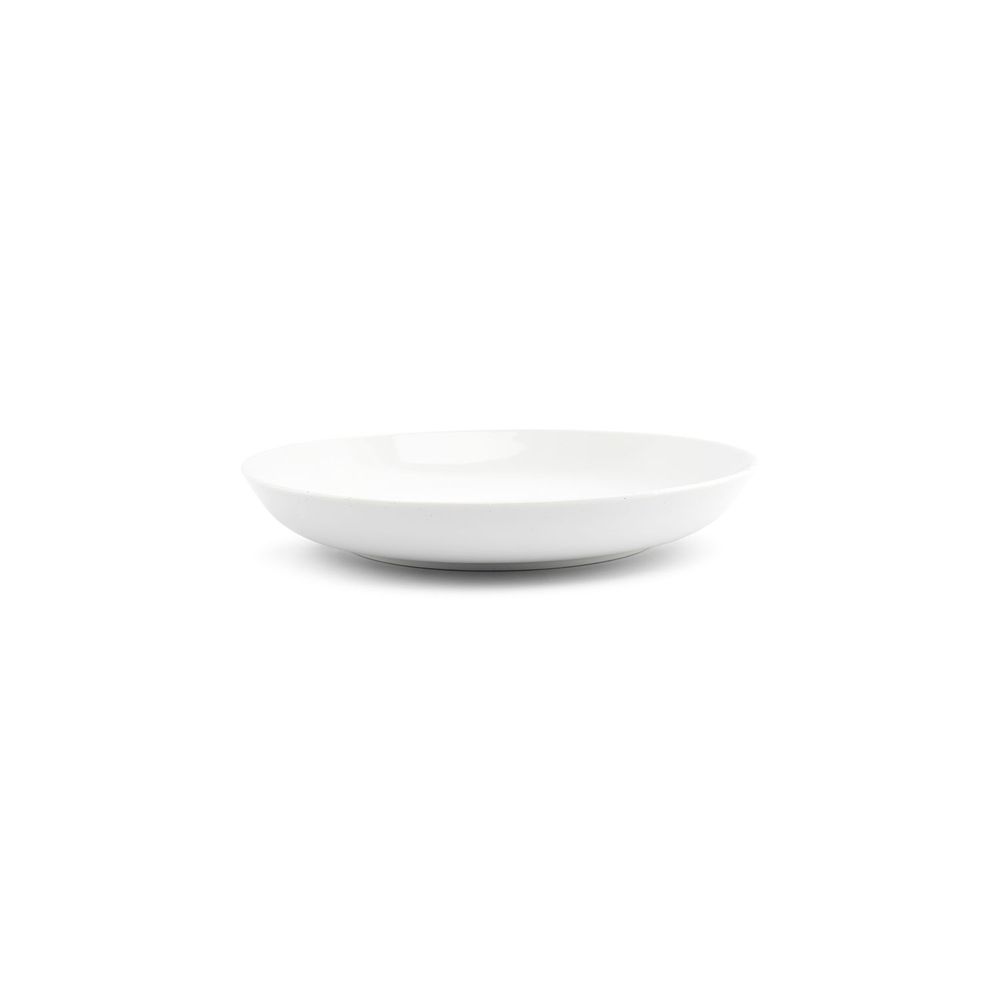 Everyday plates - Deep plate 27xH4cm Basic White cut - BONBISTRO