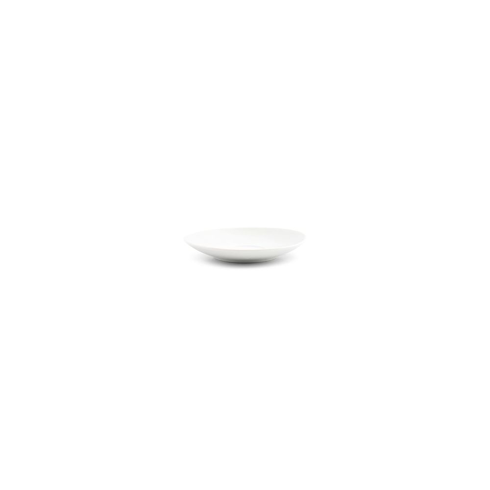 Platter and bowls - Mocha saucer 12.5cm Basic White - BONBISTRO