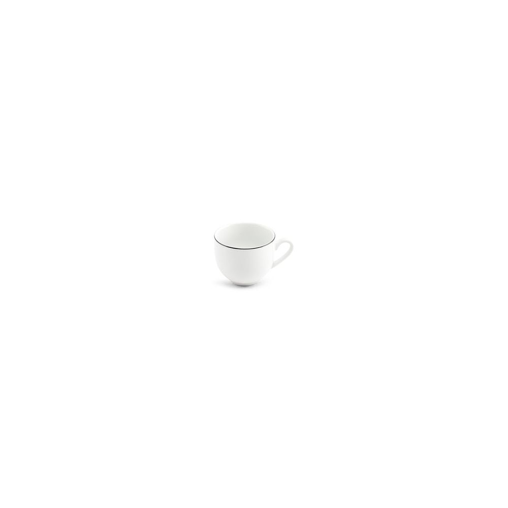 Tasses et mugs - Tasse à moka 10cl black rim Basic White - BONBISTRO