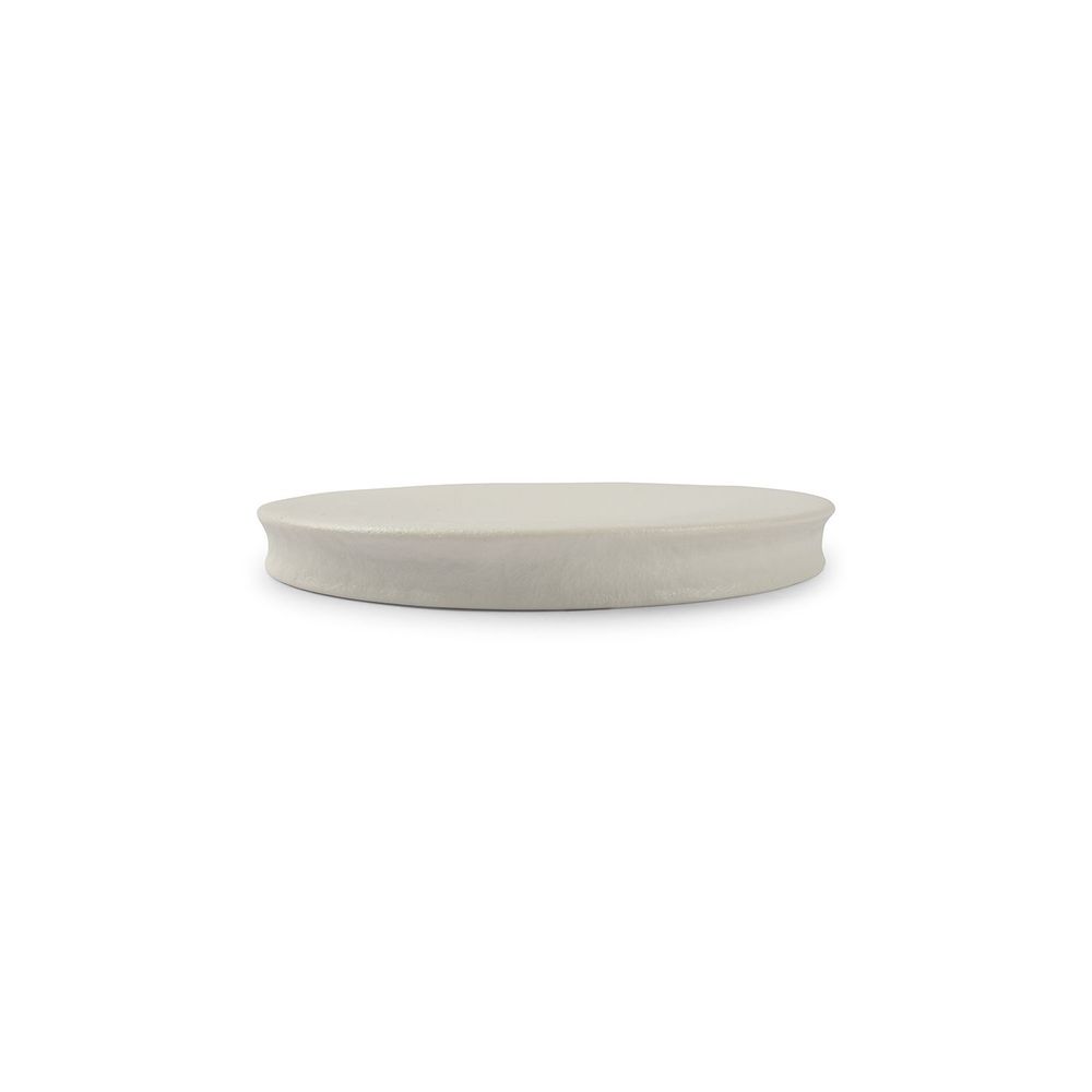 Assiettes de réception - Assiette de service 21,5xH2cm white Roche - CHIC