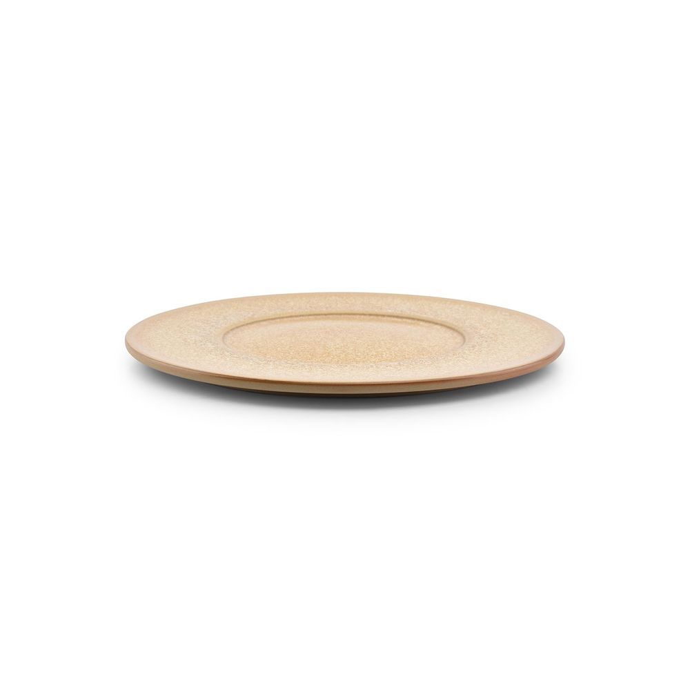 Formal plates - Plate 30cm ochre Terra - CHIC