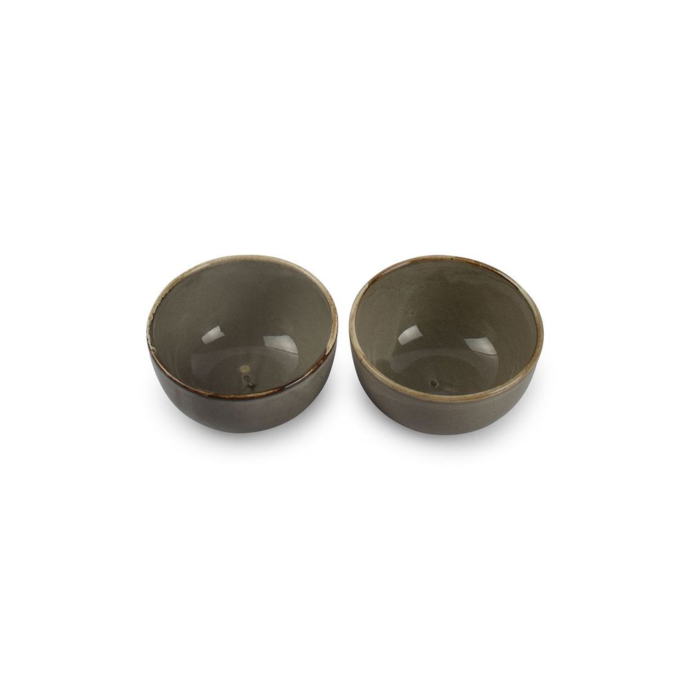 Plats et saladiers - Bol 12xH6/7cm grey Ceres - FINE2DINE (F2D)