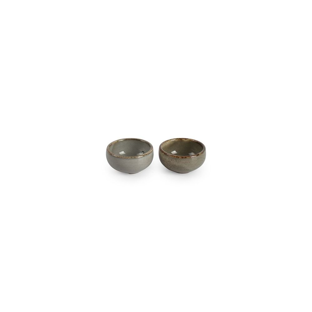 Plats et saladiers - Bol 5xH2,5cm grey Ceres - FINE2DINE (F2D)