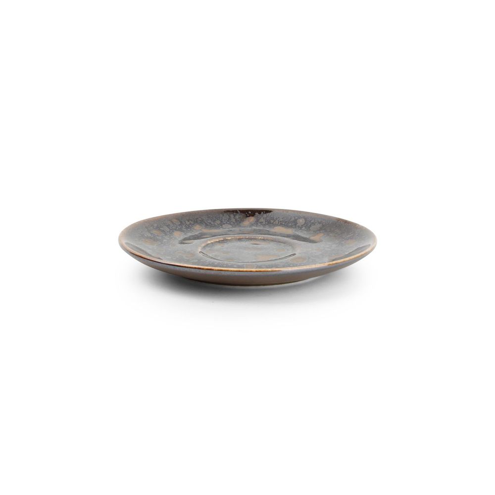 Platter and bowls - Mocha saucer 11,5cm gold flaked Nobile - CHIC