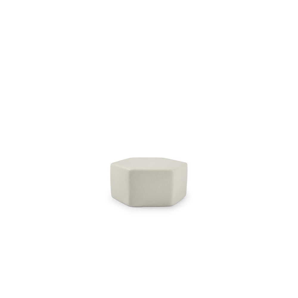 Plats et saladiers - Plat à servir 7,5xH4cm white Roche - CHIC