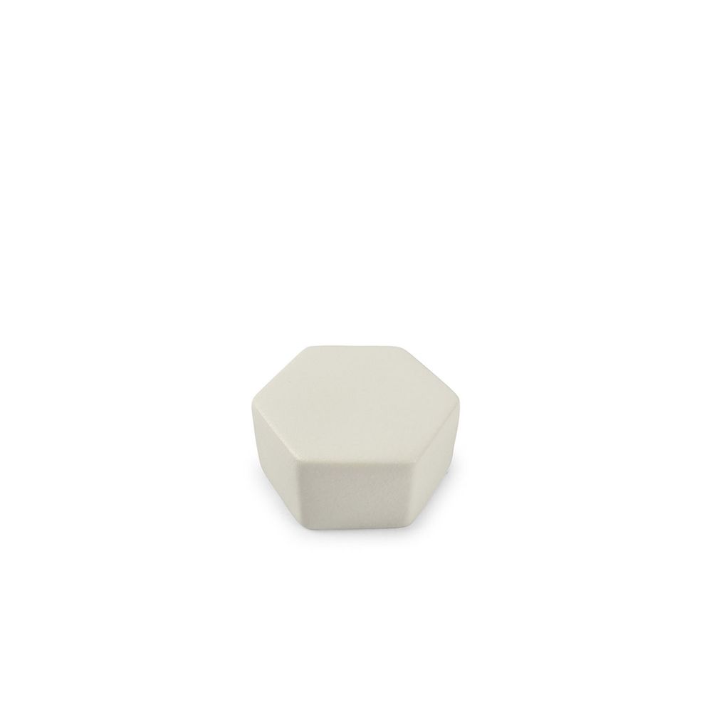 Plats et saladiers - Plat à servir 7,5xH4cm white Roche - CHIC