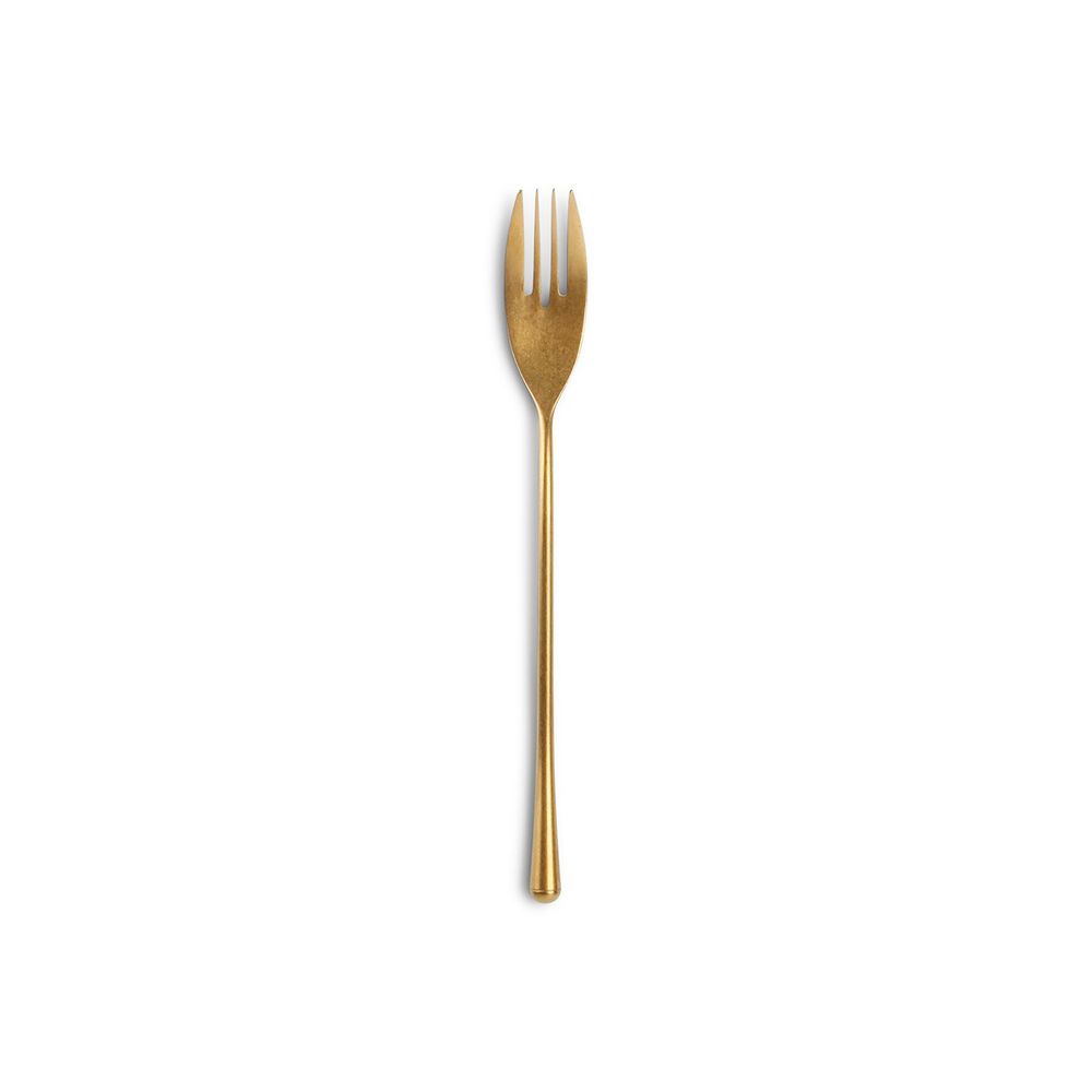 Fourchettes - Fourchette à dessert matte gold Revive - Lot de 6 - FINE2DINE (F2D)