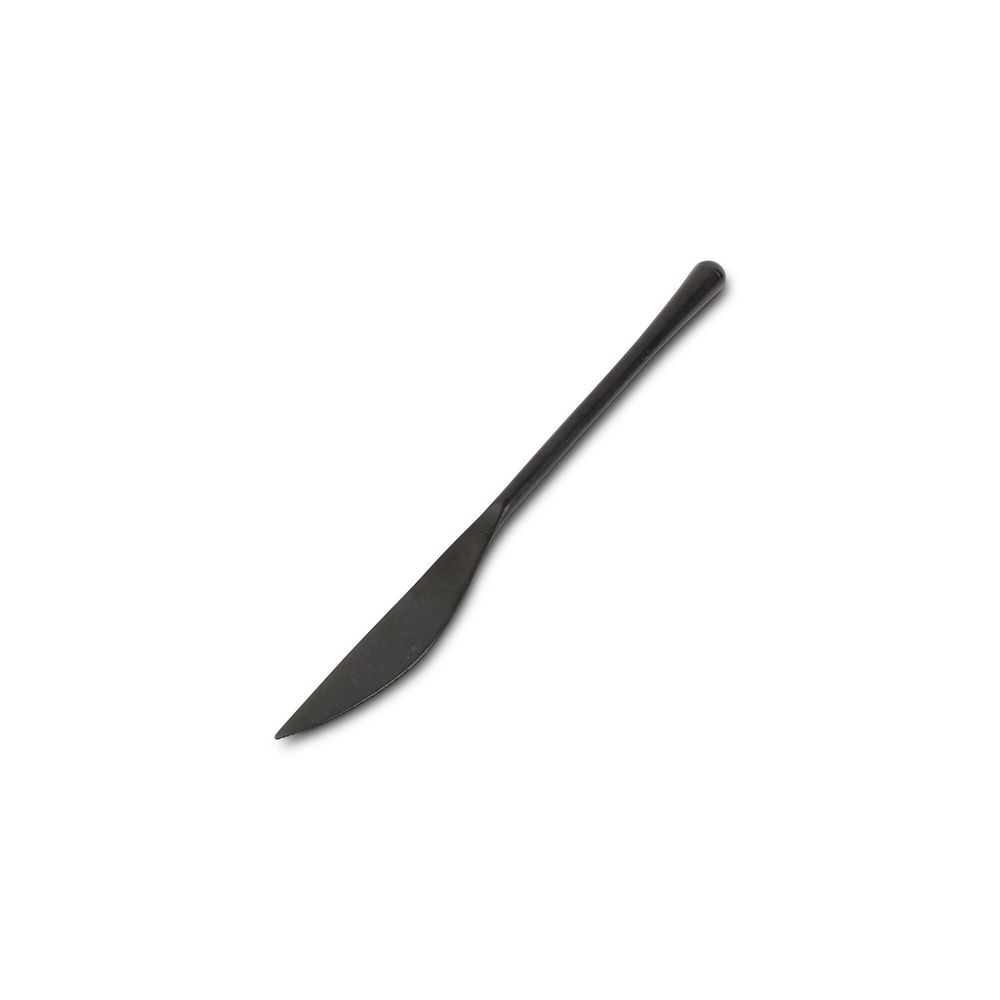 Knives - Dessert knife matte black Revive - set/6 - FINE2DINE (F2D)