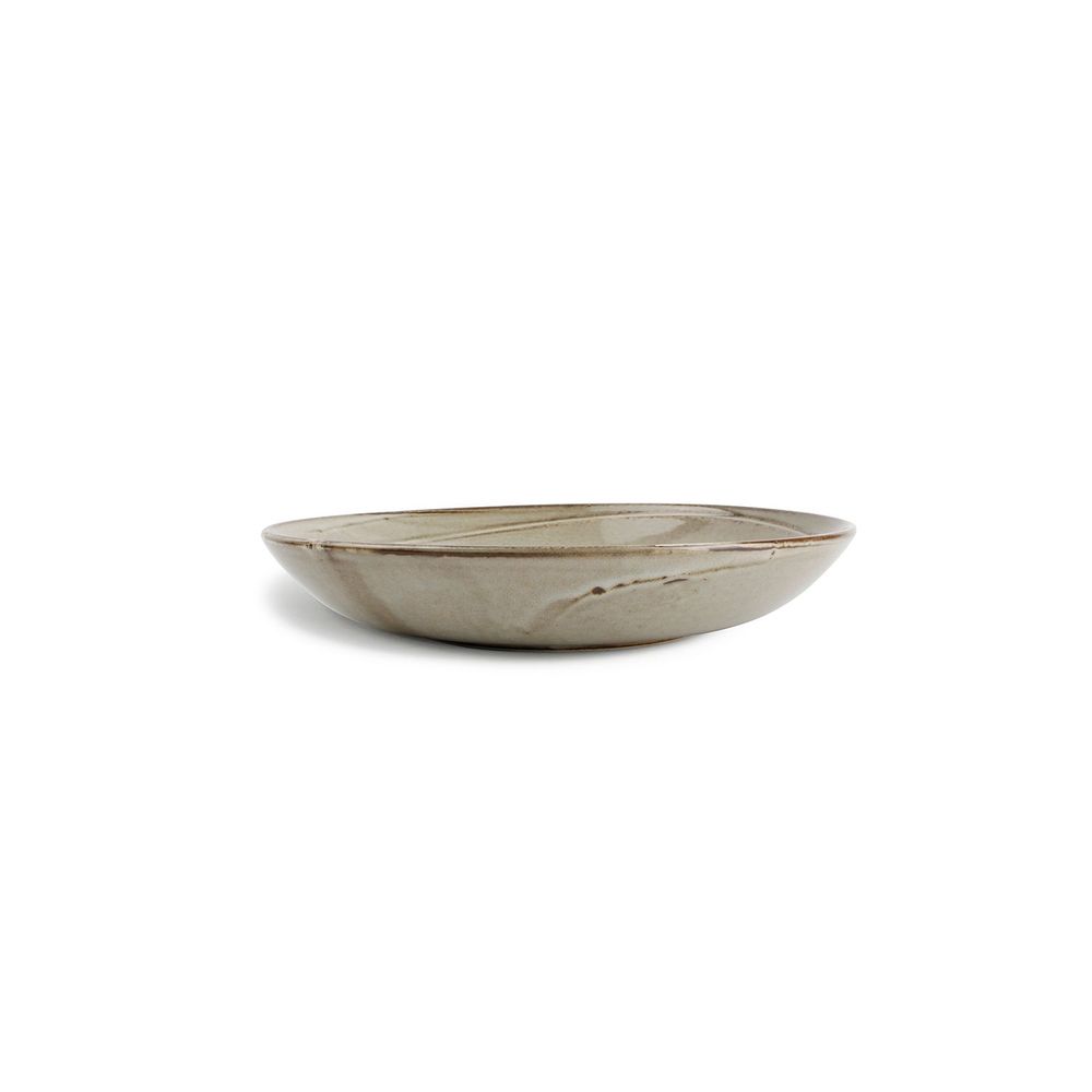 Formal plates - Deep plate 24,5xH4cm grey Ceres - FINE2DINE (F2D)