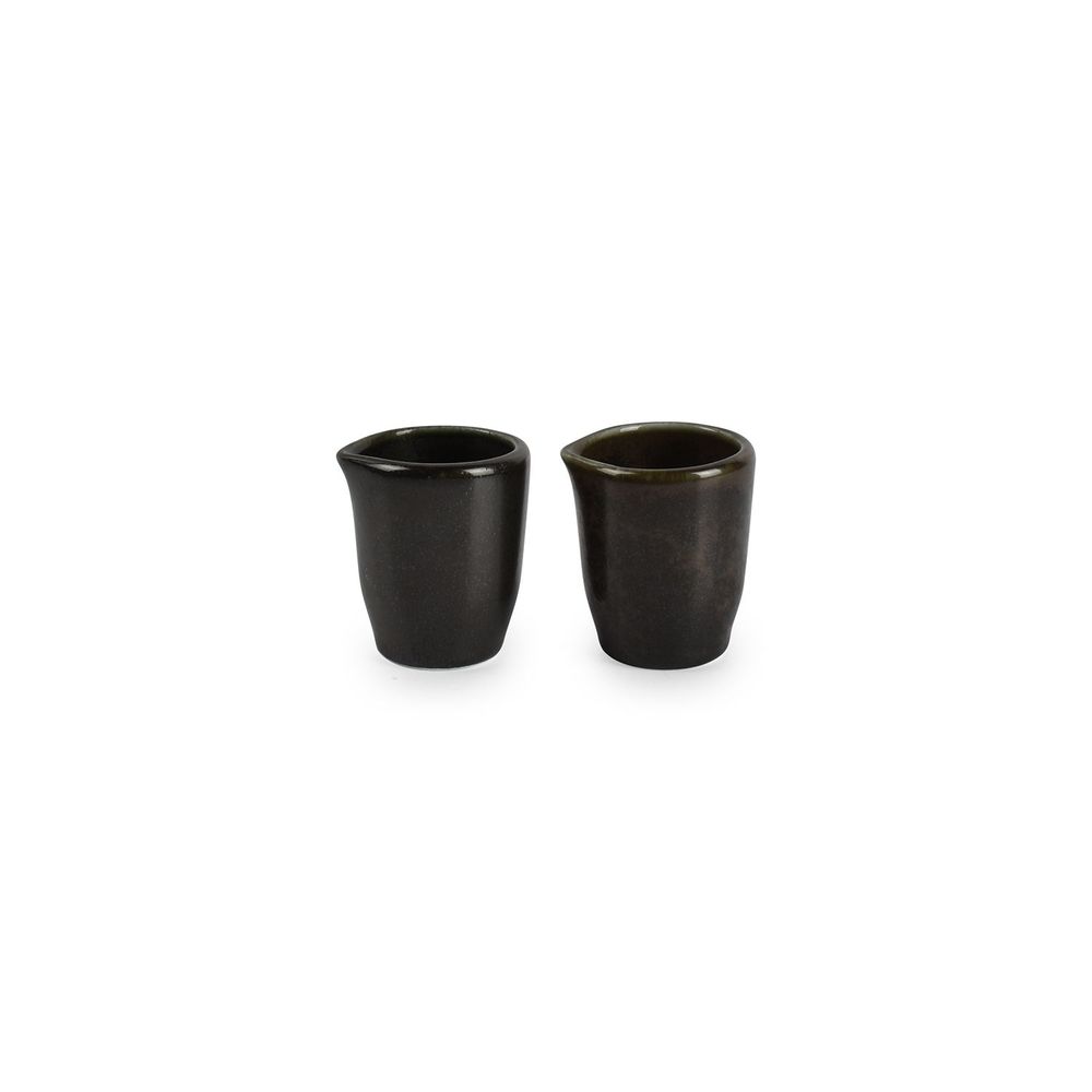 Plats et saladiers - Pot à lait/sauce 5cl black Ceres - FINE2DINE (F2D)