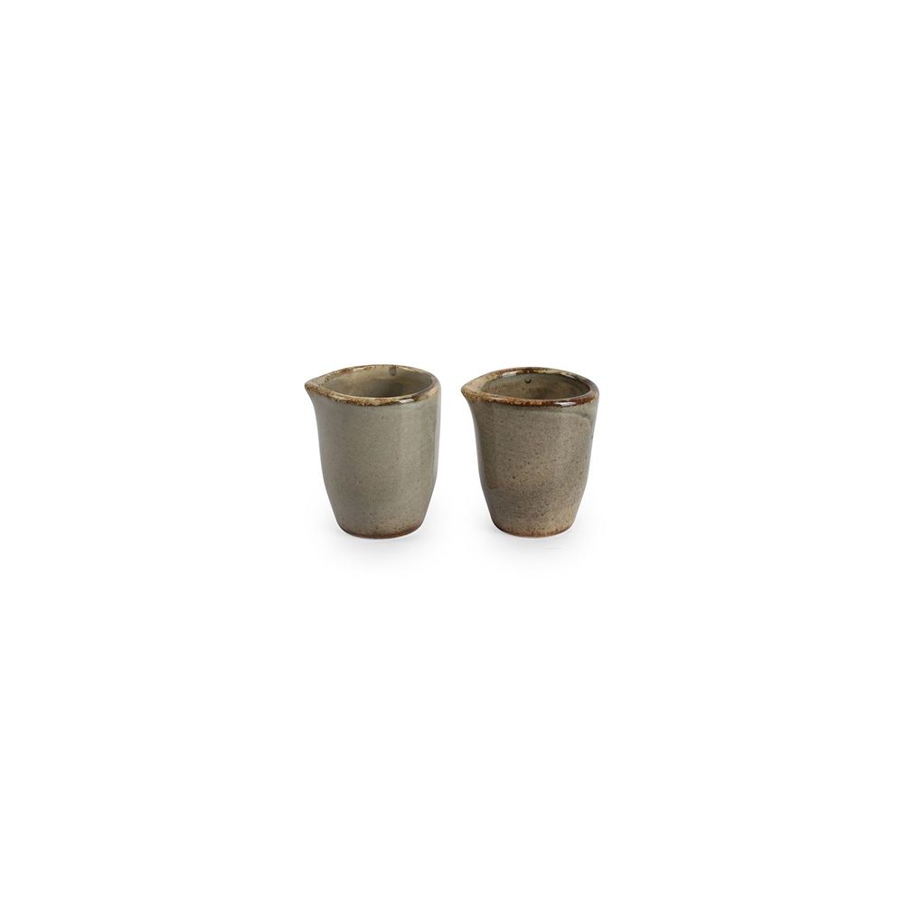 Platter and bowls - Milk/sauce jug 5cl grey Ceres - FINE2DINE (F2D)