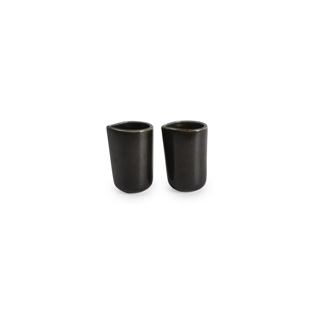 Plats et saladiers - Pot à lait/sauce 7cl black Ceres - FINE2DINE (F2D)